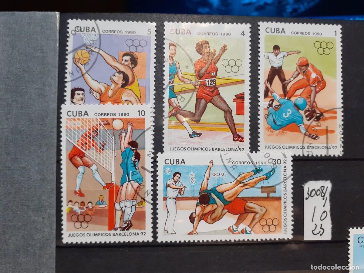 Sellos: SELLOS DE CUBA. USADOS. YVERT N&ordm; 3008/1