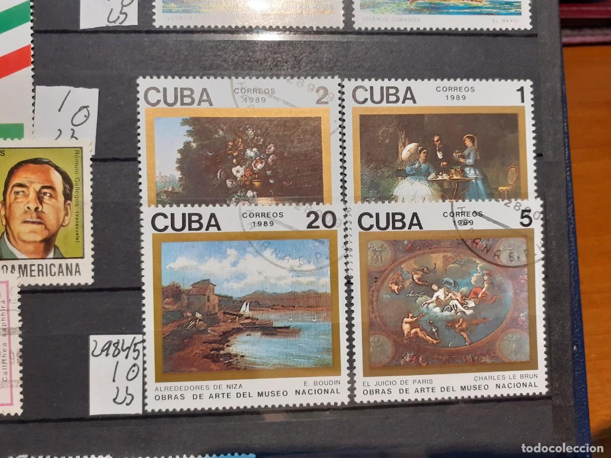 Sellos: SELLOS DE CUBA. USADOS. YVERT N&ordm; 2982/5