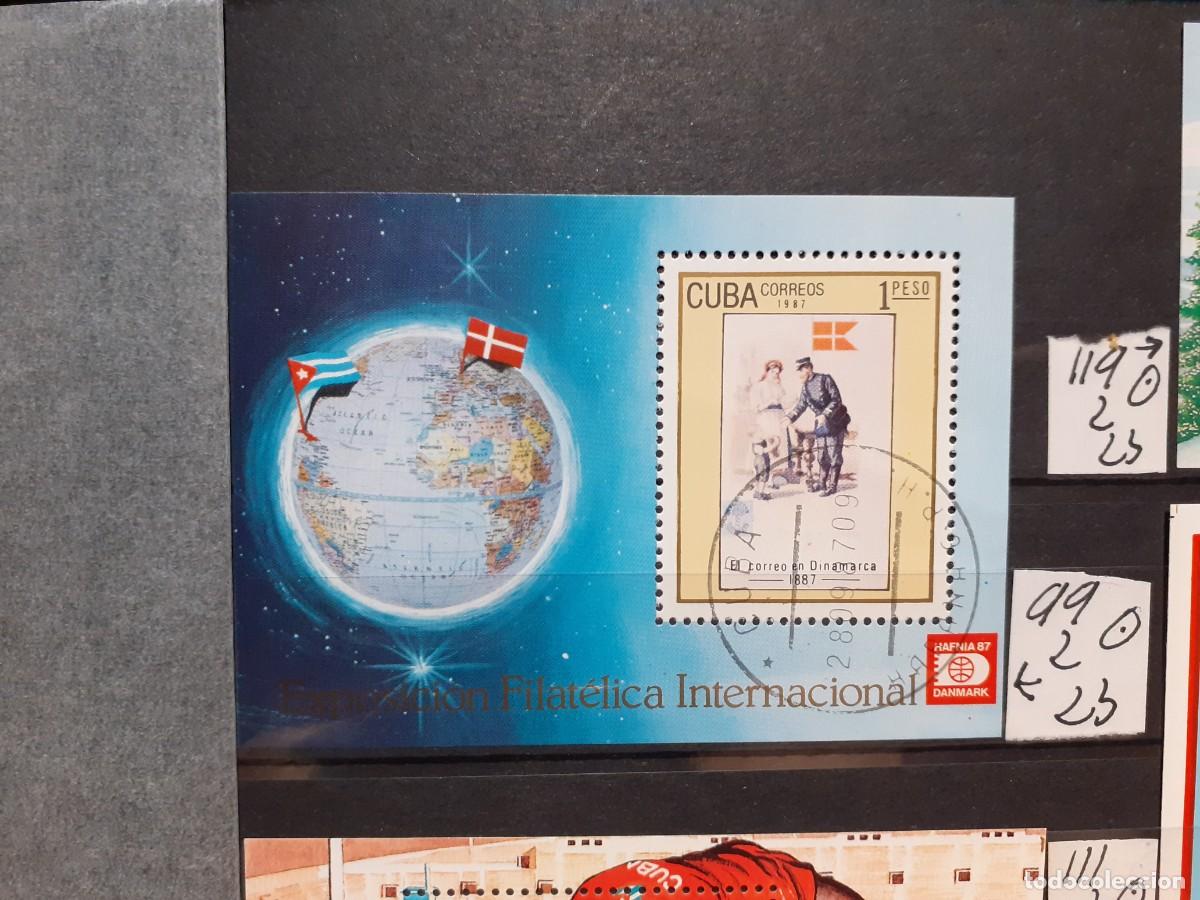 Sellos: SELLOS DE CUBA. USADOS. YVERT N&ordm; 99. HOJA BLOQUE