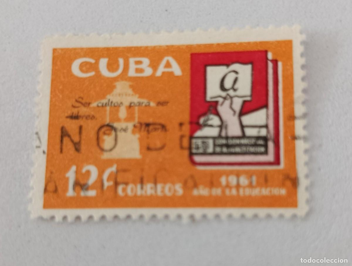 Sellos: Sellos Cuba 1961, a&ntilde;o de la educaci&oacute;n edidil 889