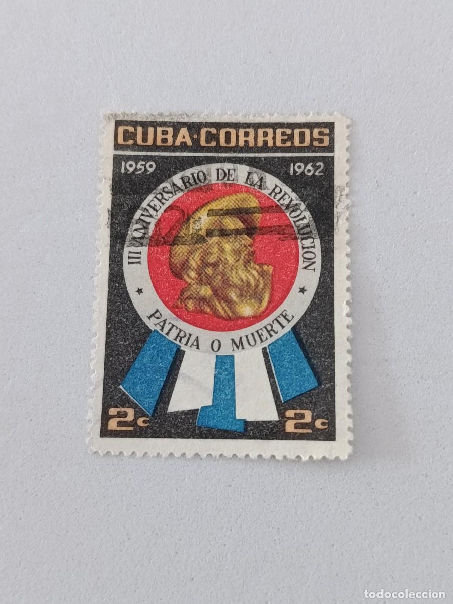 Sellos: Sellos Cuba 1962, III del triunfo de la Revoluci&oacute;n, edifil 906