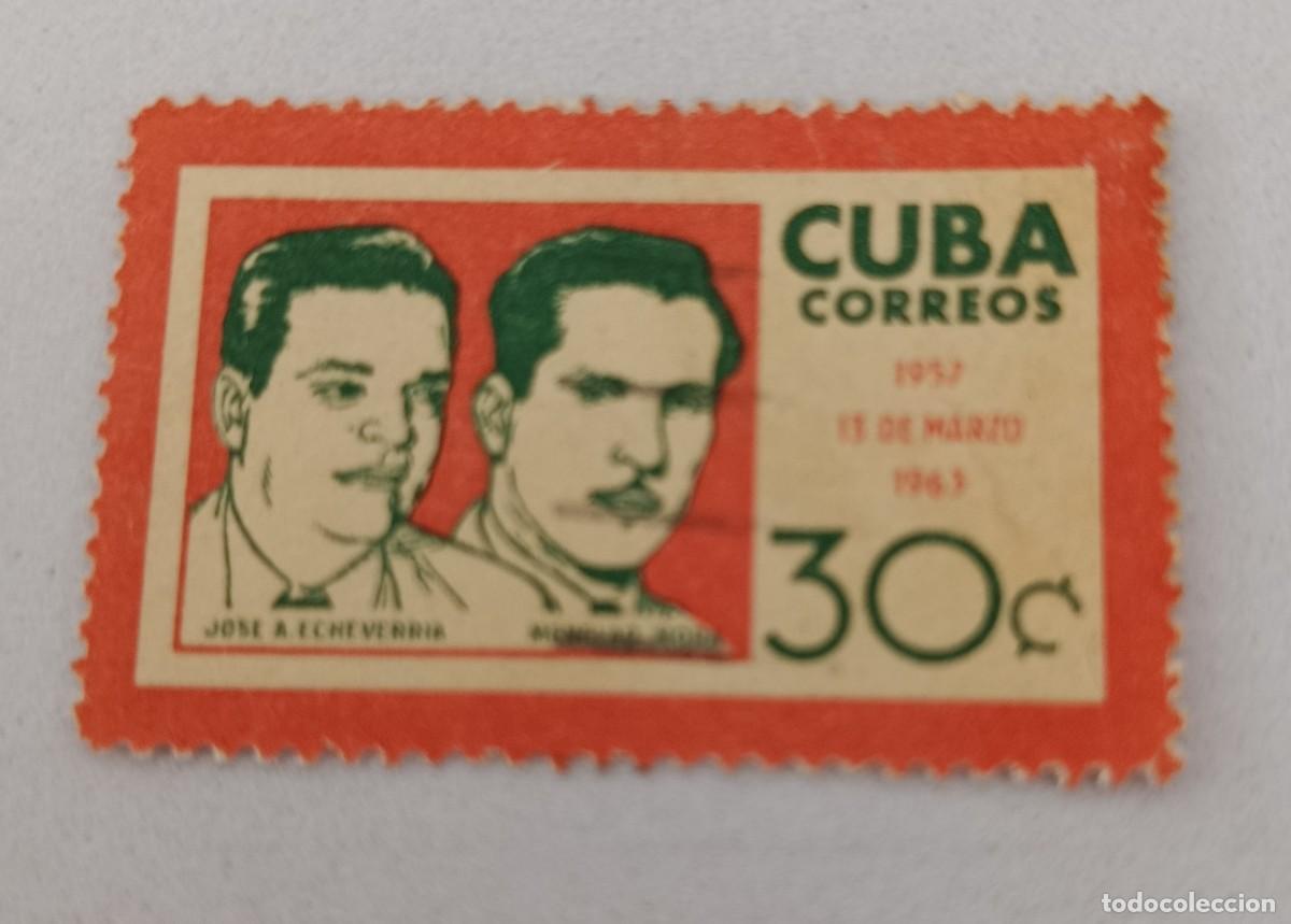 Sellos: Sellos Cuba 1963, VI aniversario del ataque al Palacio Presidencial, edifil 1000