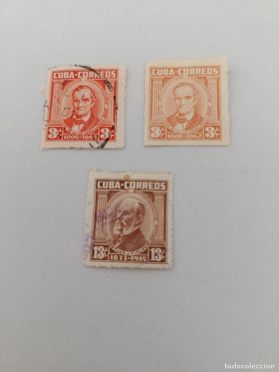 Sellos: Sellos Cuba 1964, Patriotas, edifil 1132Ac, 1132Aa, 1132B