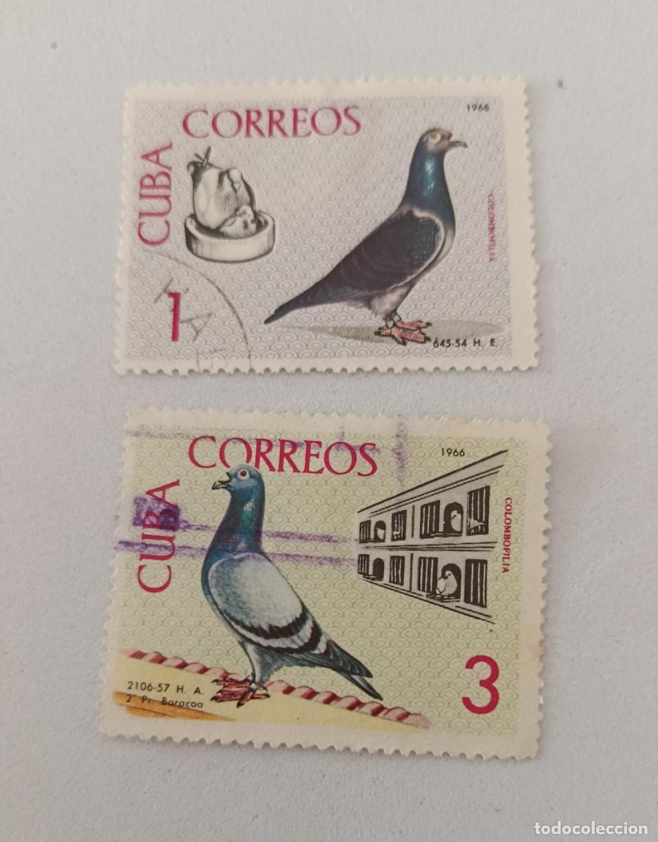 Sellos: Sellos Cuba 1966, Exposici&oacute;n Colomb&oacute;fila. edifil 1369 y 1371