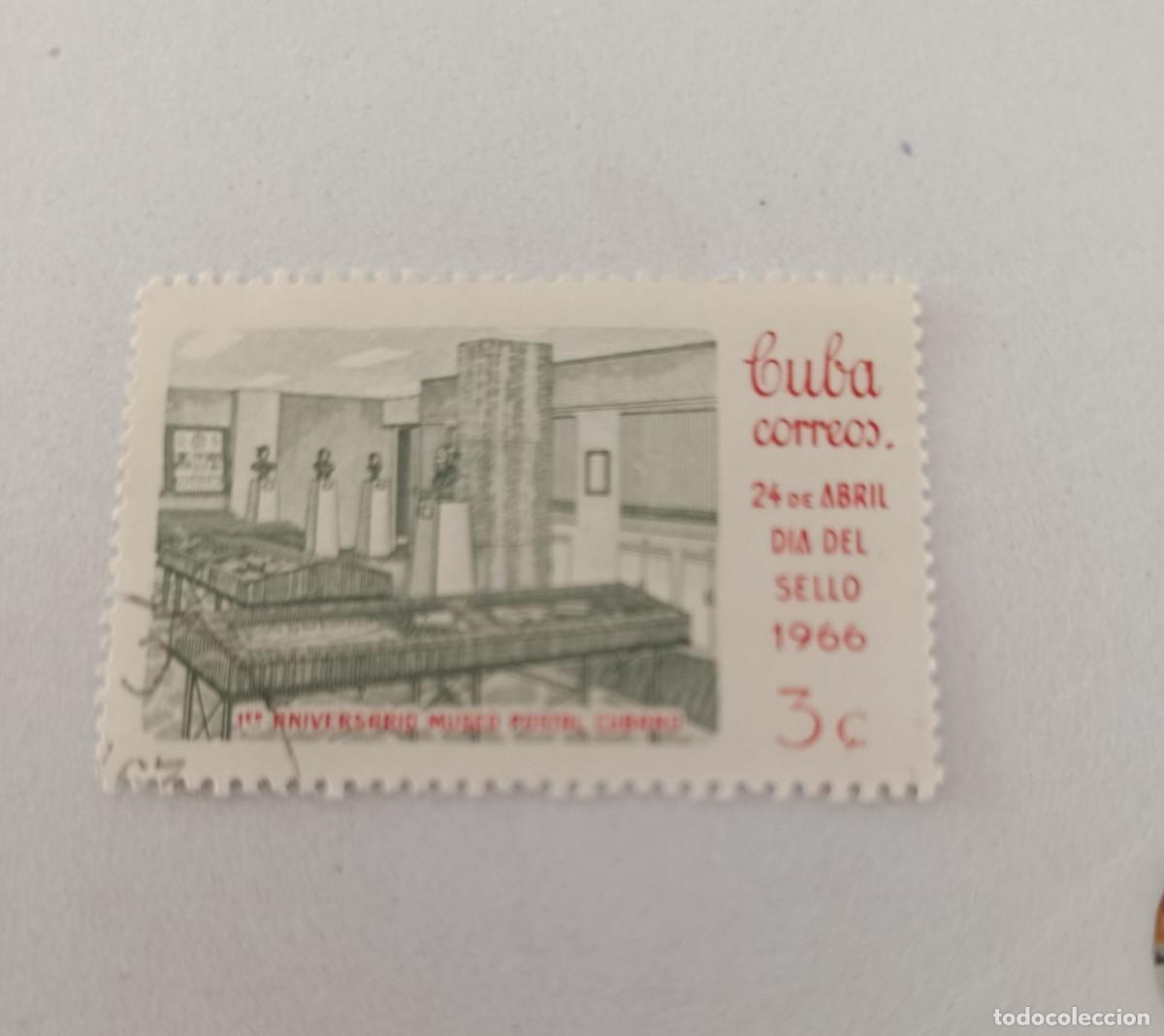 Sellos: Sellos Cuba 1966, D&iacute;a del Sello, edifil 1333