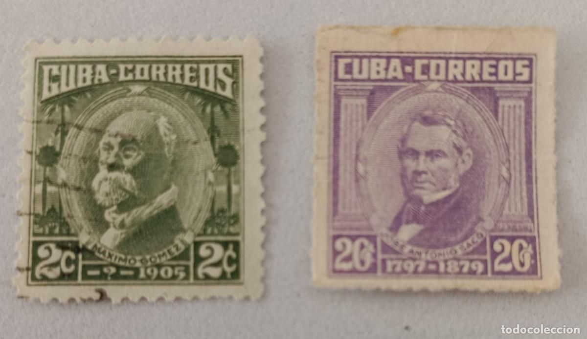 Sellos: Sellos Cuba 1969, Patriotas, edifil 1675B y 1675C.