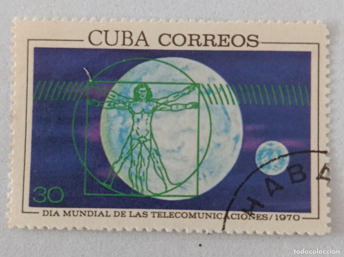 Sellos: Sellos Cuba 1970, D&iacute;a mundial de las Telecomunicaciones, edifil 1766