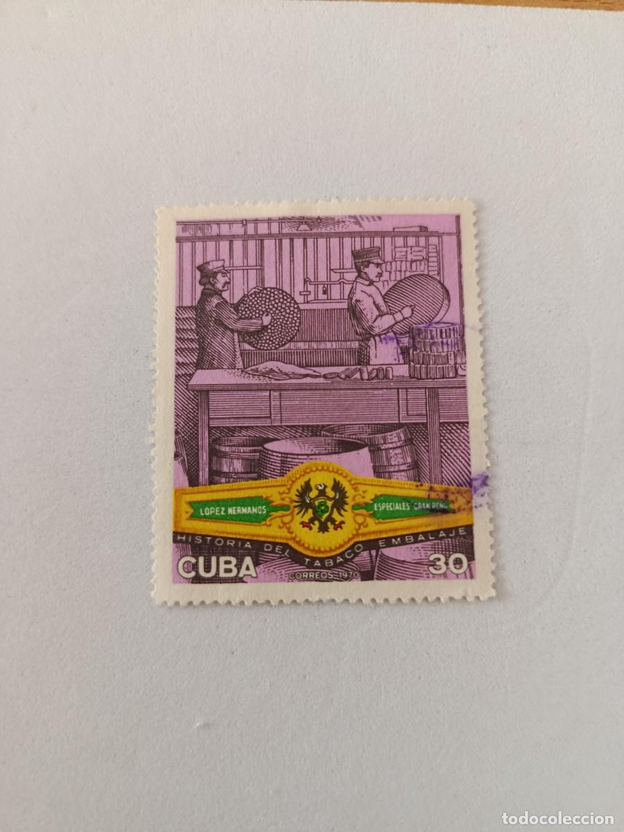 Sellos: Sellos Cuba 1970, Industria del Tabaco. edifil 1776