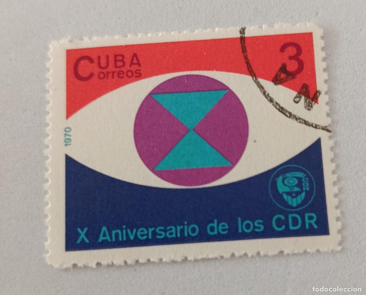 Sellos: Sellos Cuba 1970, X Aniversario de losComit&eacute;s de Defensa de la Revoluci&oacute;n, edifil 1795