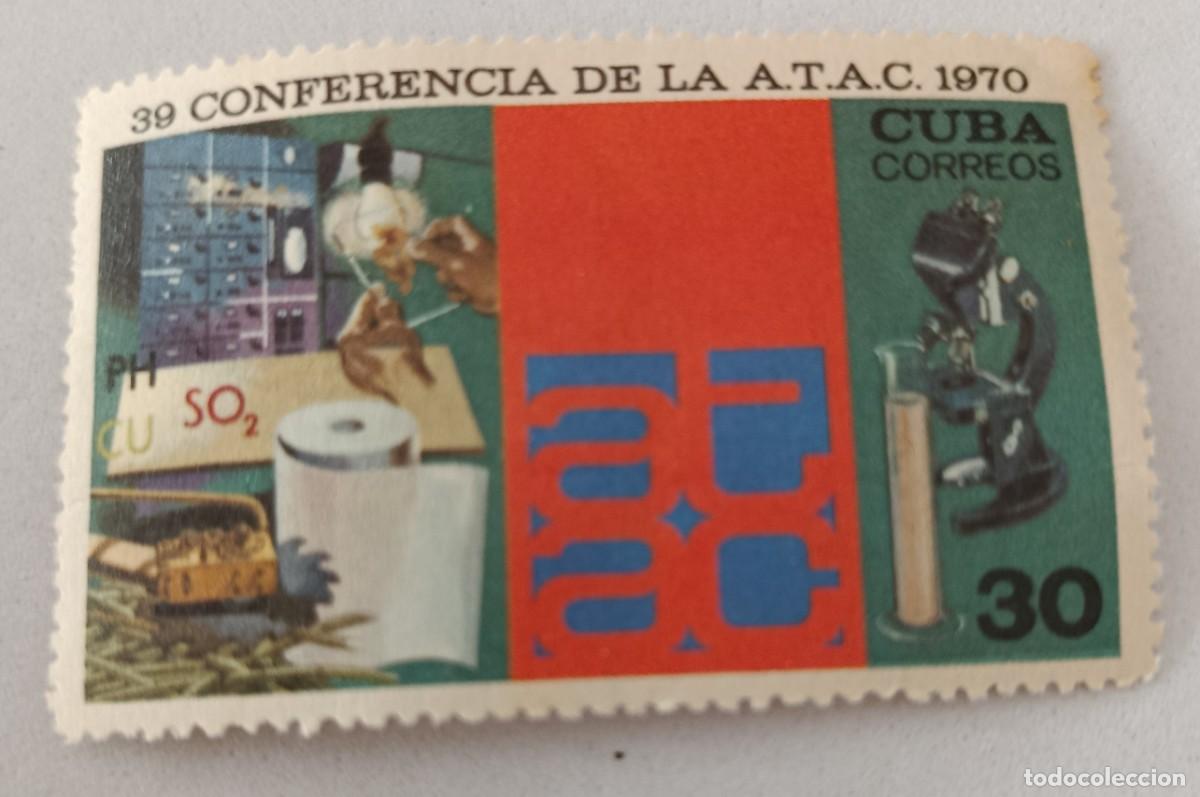 Sellos: Sellos Cuba 1970, 39 Conferencia de la Asociaci&oacute;n T&eacute;cnica Azucarera de Cuba, edifil 1796