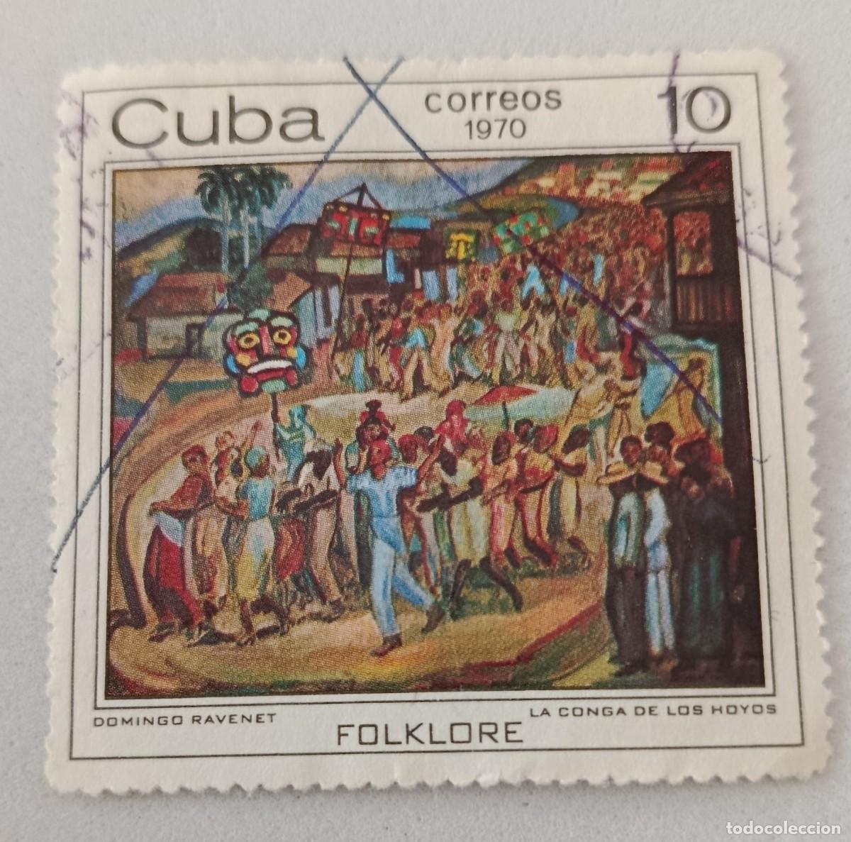 Sellos: Sellos Cuba 1970, Folklore Nacional edifil 1806