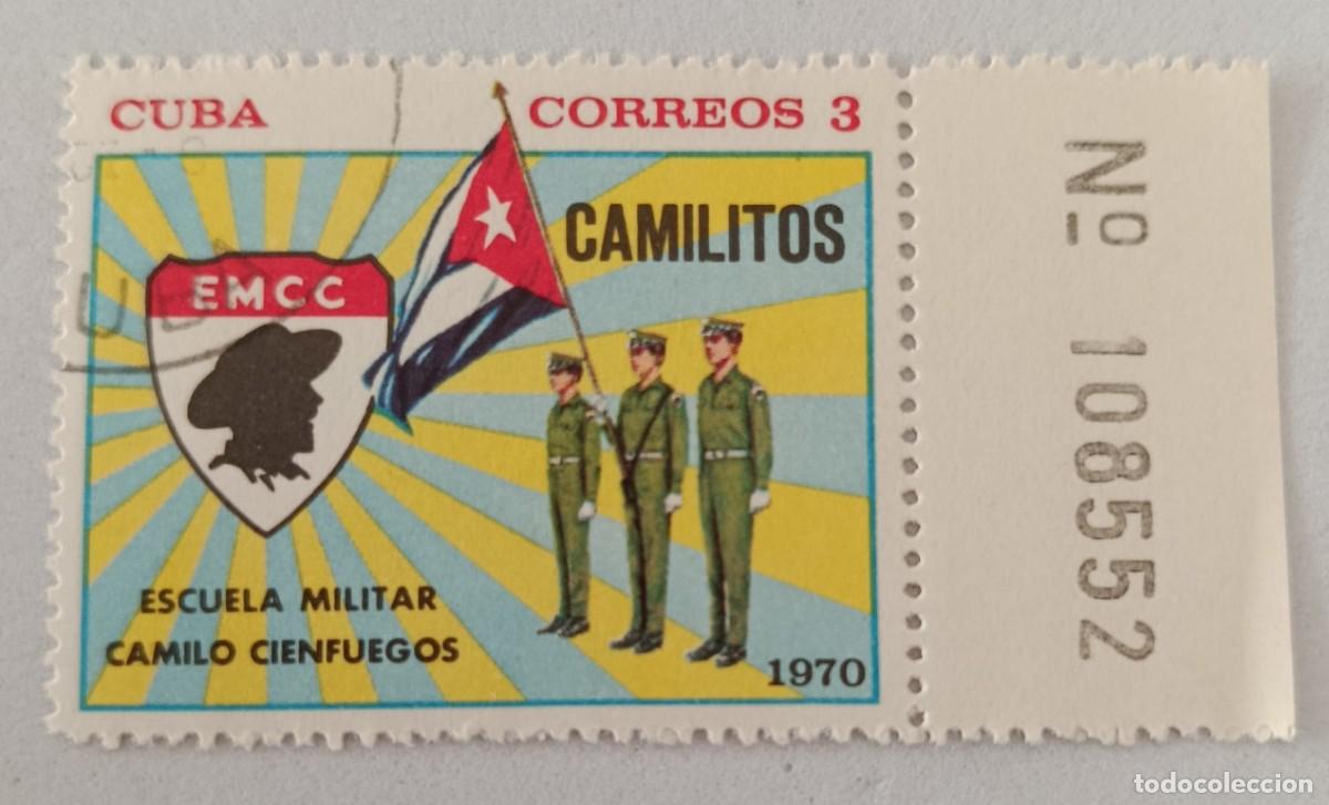 Sellos: Sellos Cuba 1970, Escuela militar Camilo Cienfuegos. edifil 1827