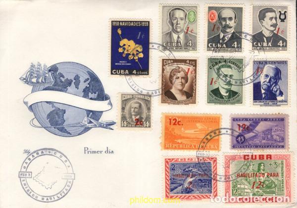 Sellos: 720033 MNH CUBA 1960 EMISIONES HABILITADAS