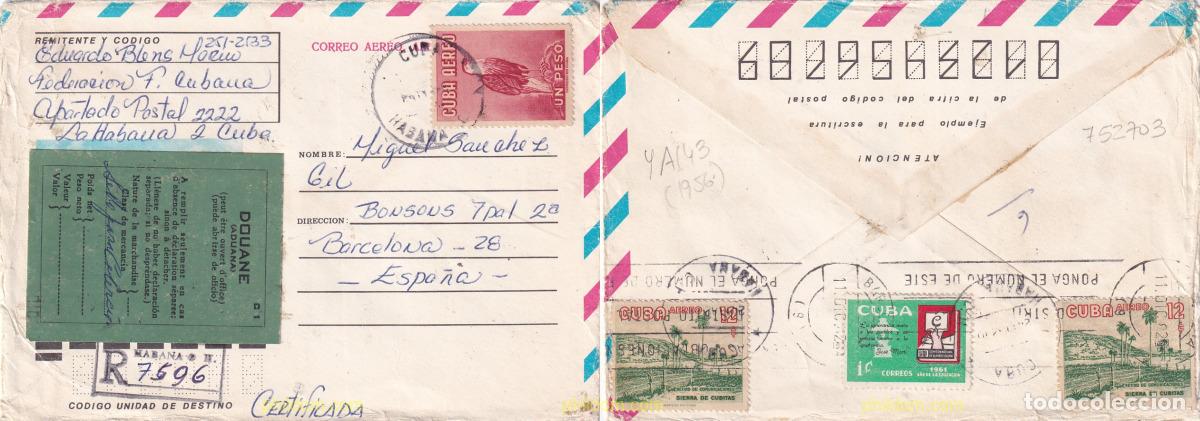 Sellos: 752703 USED CUBA 1956 FAUNA. AVES