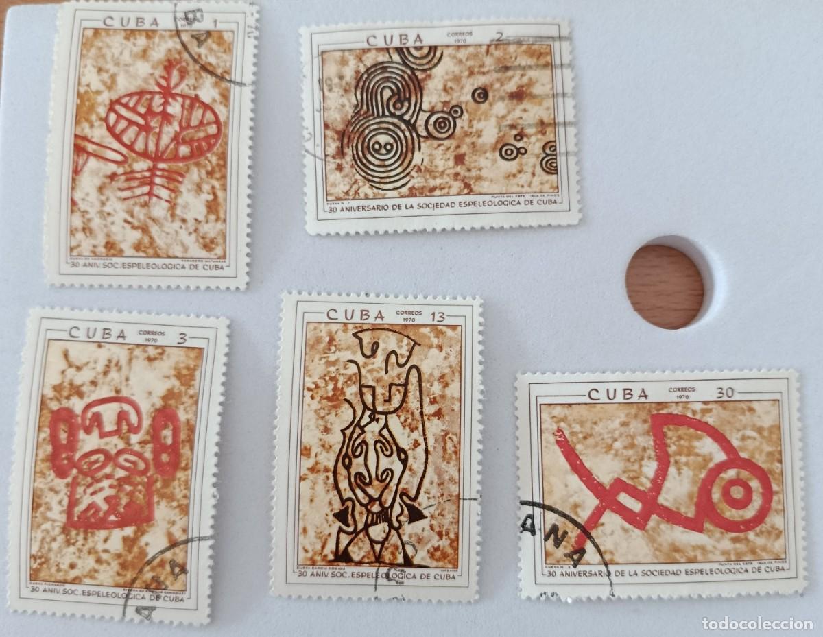 Sellos: Sellos Cuba 1970, 30 Aniversario de la Sociedad Espeleol&oacute;gica de Cuba,