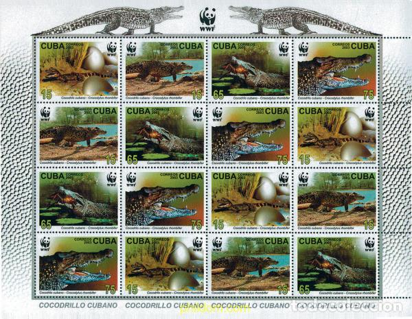 Sellos: 123250 MNH CUBA 2003 WWF - Foto 1