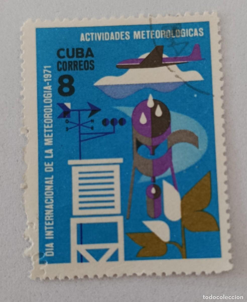 Sellos: Sellos Cuba 1971, D&iacute;a mundial de la meteorog&iacute;a, edifil 1833
