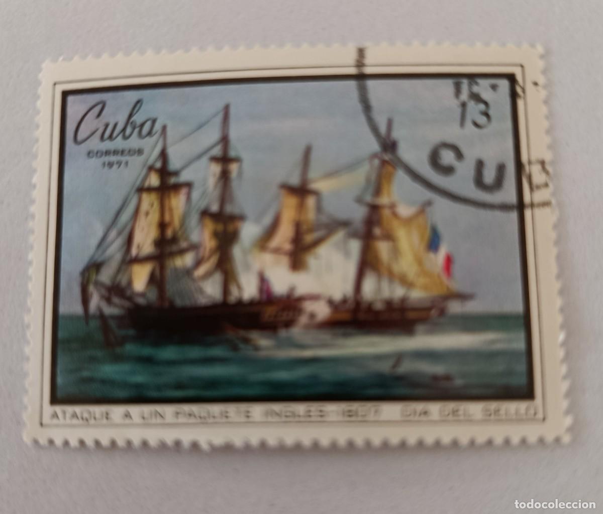 Sellos: Sellos Cuba 1971, D&iacute;a del sello, edifil 1858