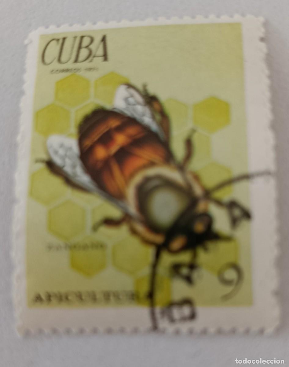 Sellos: Sellos Cuba 1971, Apicultura. edifil 1872