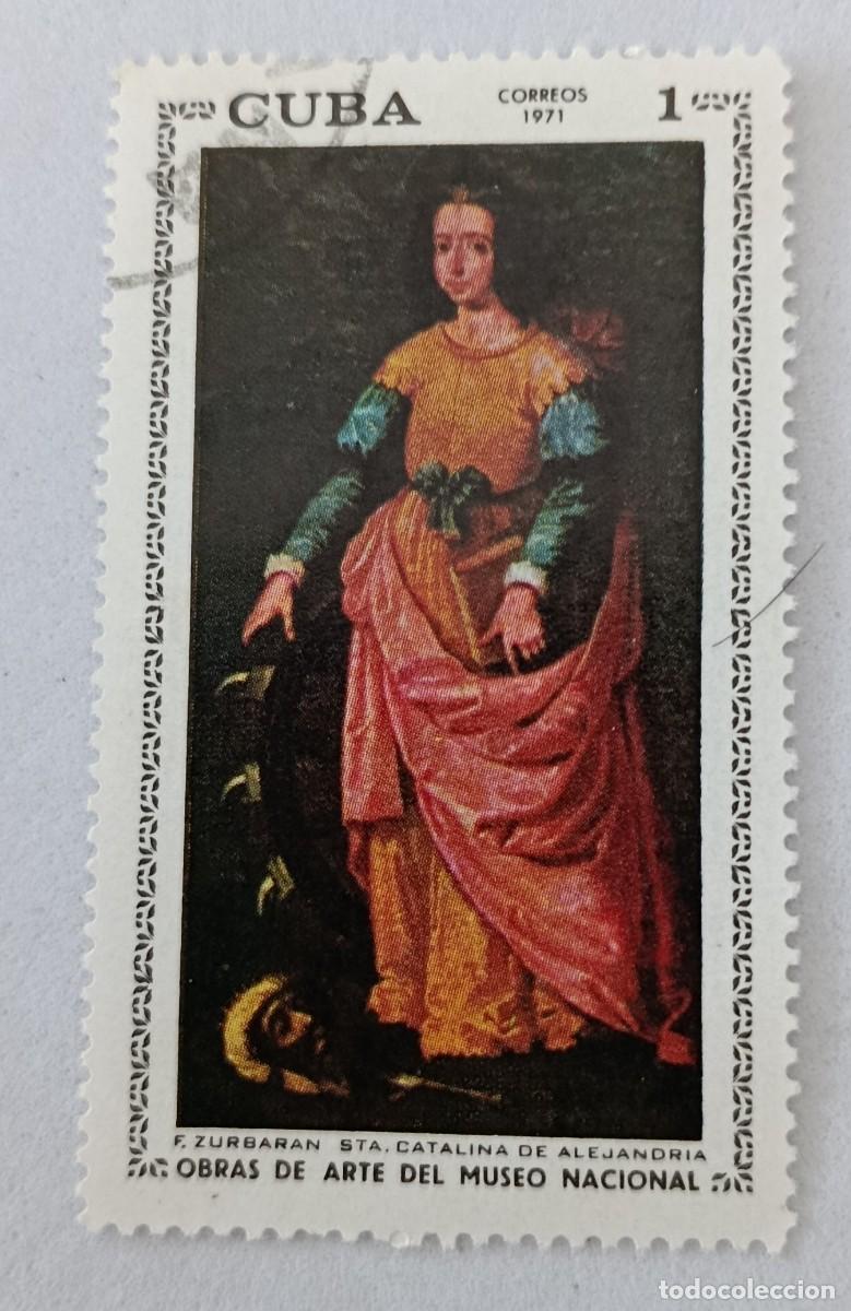 Sellos: Sellos Cuba 1971, Obras de arte del Museo Nacional, edifil 1882