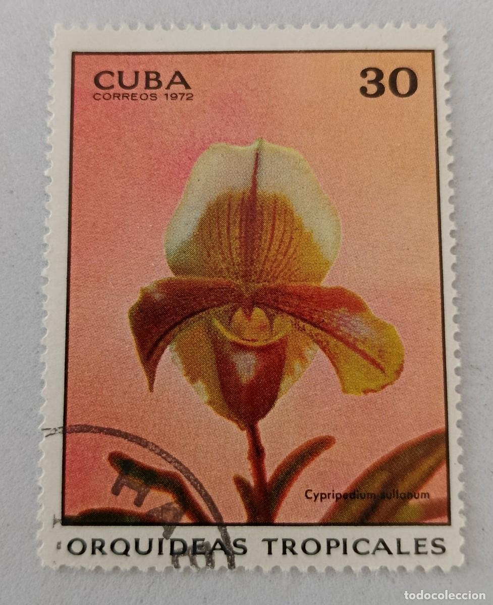 Sellos: Sellos Cuba 1972, Orquideas tropicales, edifil 1925