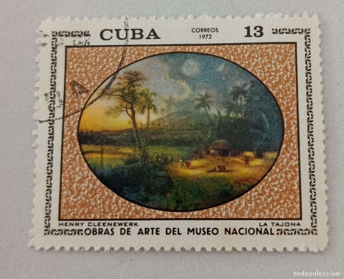 Sellos: Sellos Cuba 1972, Obras de arte del Museo Nacional, edifil 1916