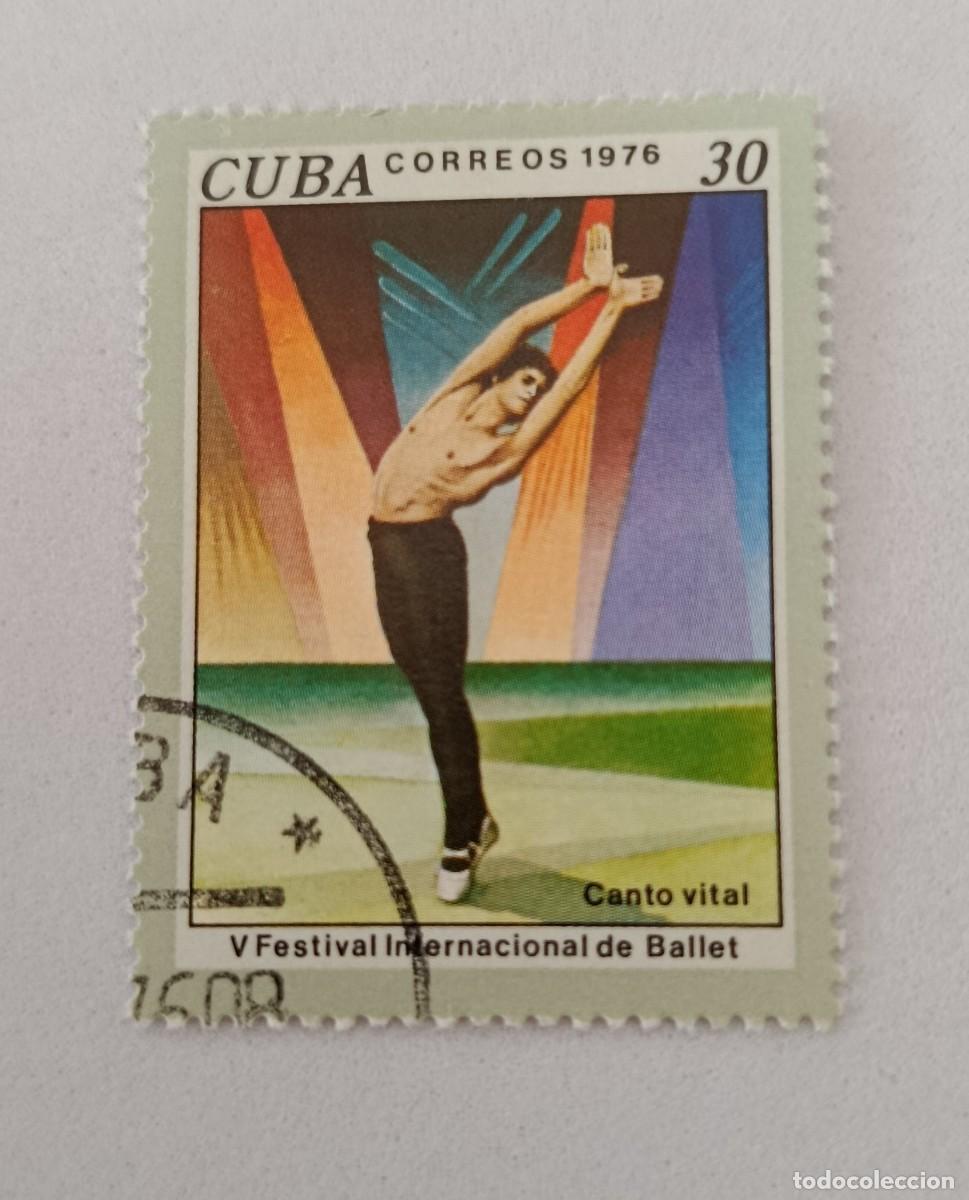 Sellos: Sellos Cuba 1976, VFestivas internacional de Ballet, edifil 2342