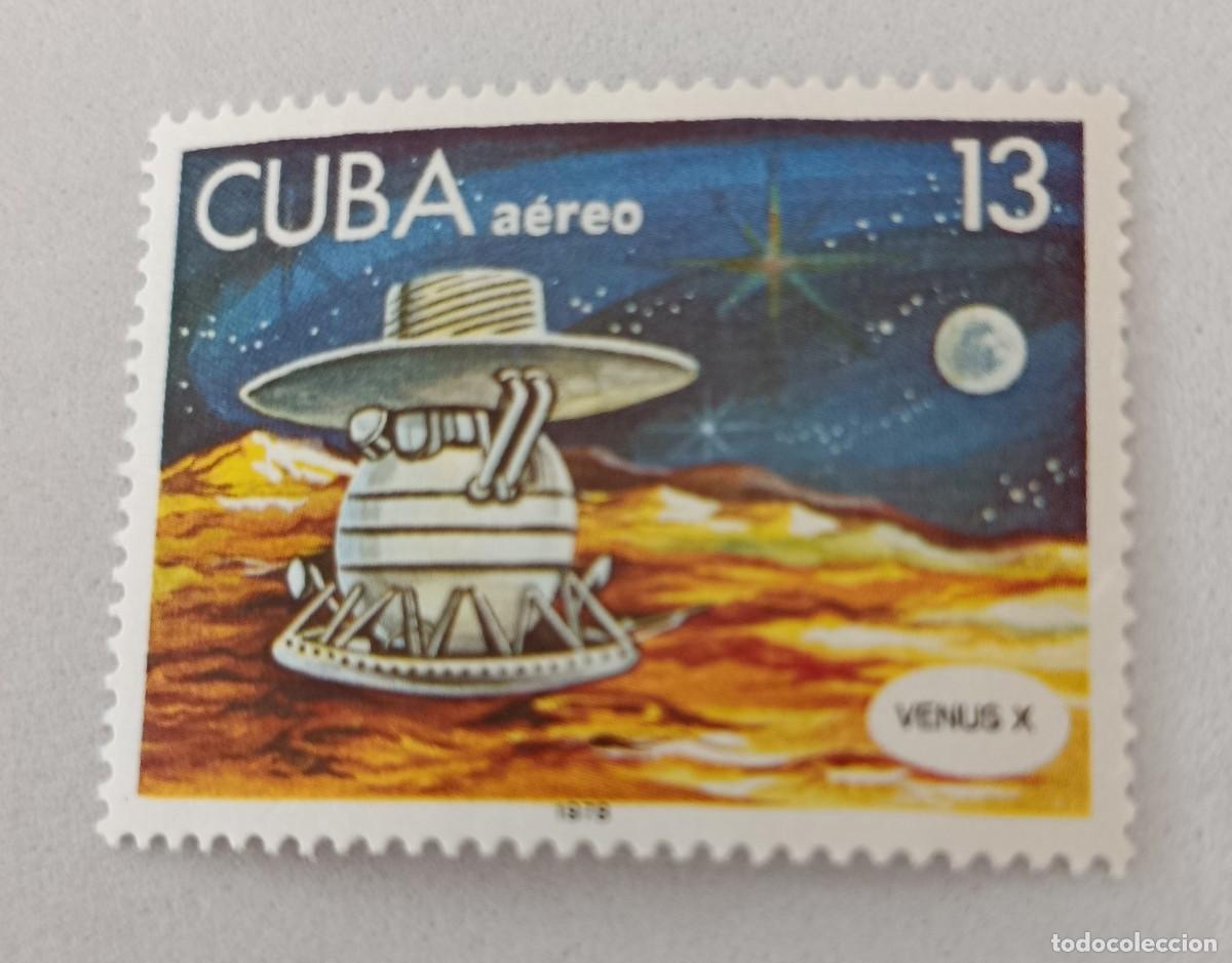 Sellos: Sellos Cuba 1978, D&iacute;a de la Austron&aacute;utica. Edifil 2458