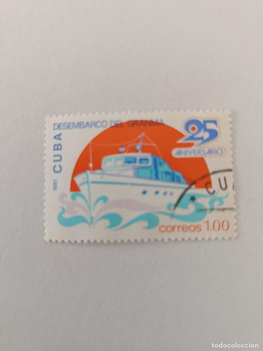 Sellos: Sellos Cuba 1981, XXV aniversario de los sucesos de 1956, edifil 2773