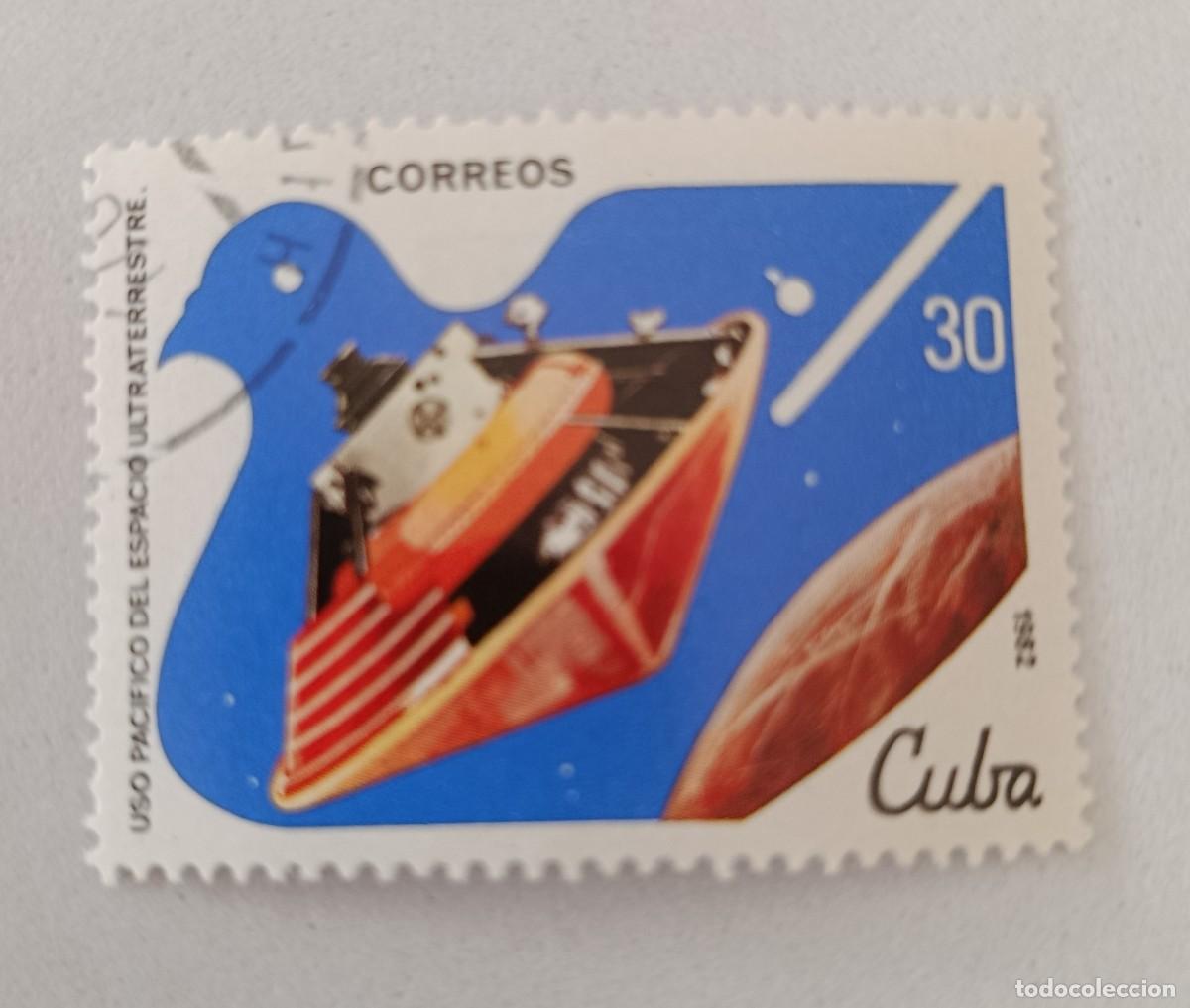 Sellos: Sellos Cuba 1982, D&iacute;a de la Cosmon&aacute;utica. edifil 2822