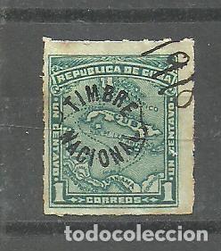 Sellos: CUBA 1914 - YVERT NRO. 166 - USADO