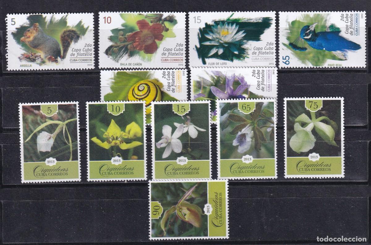 Sellos: CUBA, - 2012 - A&Ntilde;O COMPLETO - MNH - Foto 5
