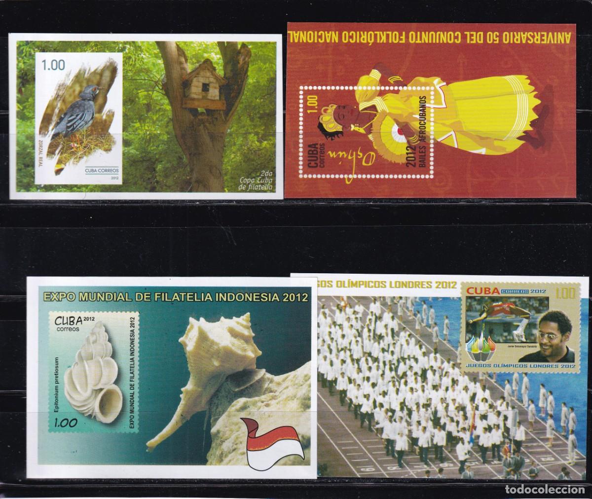 Sellos: CUBA, - 2012 - A&Ntilde;O COMPLETO - MNH - Foto 6