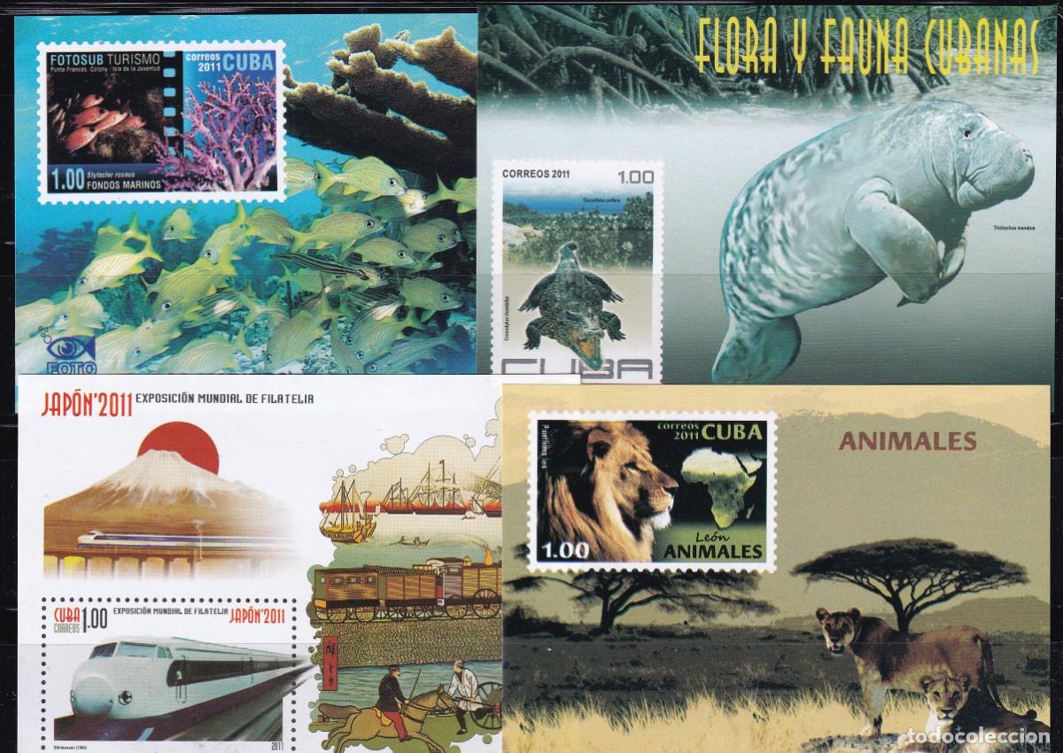 Sellos: CUBA - 2011 - A&Ntilde;O COMPLETO - MNH - Foto 7
