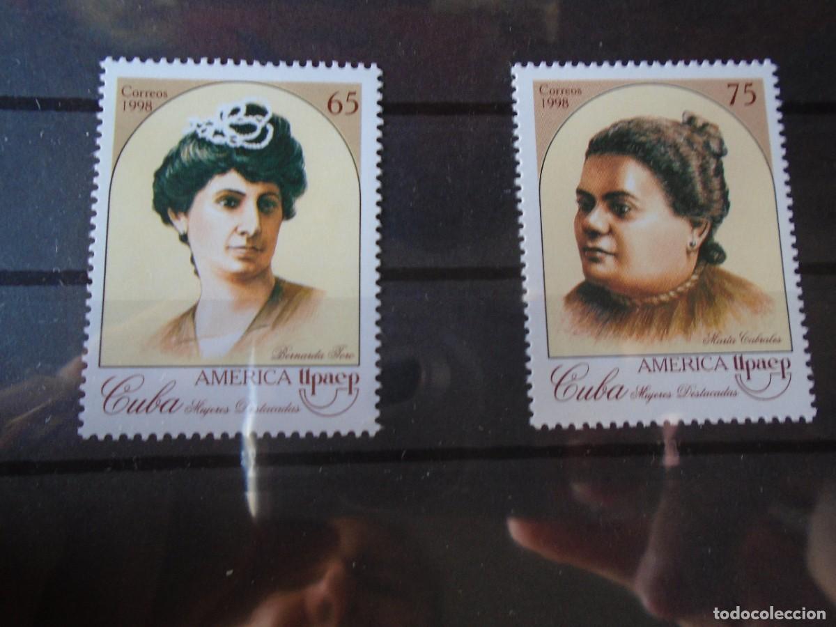 Sellos: LOTE 2 VALORES UPAEP/AMERICA MUJERES DESTACADAS 15 y 65 PESOS
