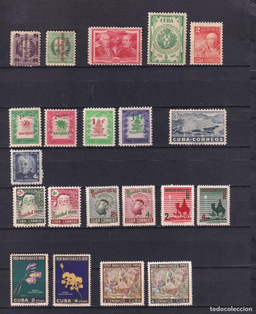 Sellos: CUBA - 1902/1960 - Conjunto de series - MNH