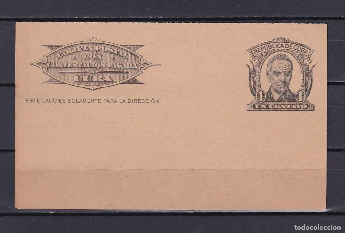 Sellos: CUBA - 1895 - CUBA REPUBLICA -1907 - LUZ Y CABALLERO. POSTAL STATIONERY