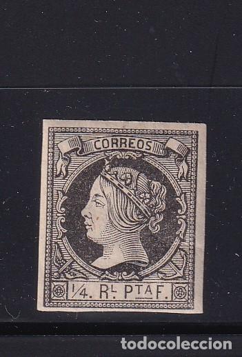 Sellos: Espa&ntilde;a - Cuba - Edifil 12 - MH