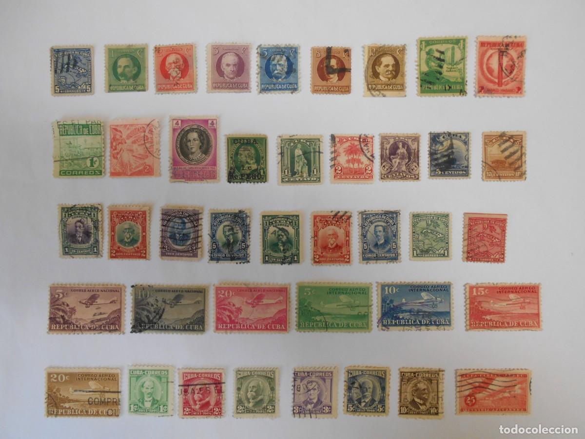 Sellos: CUBA, 65 SELLOS DIFERENTES