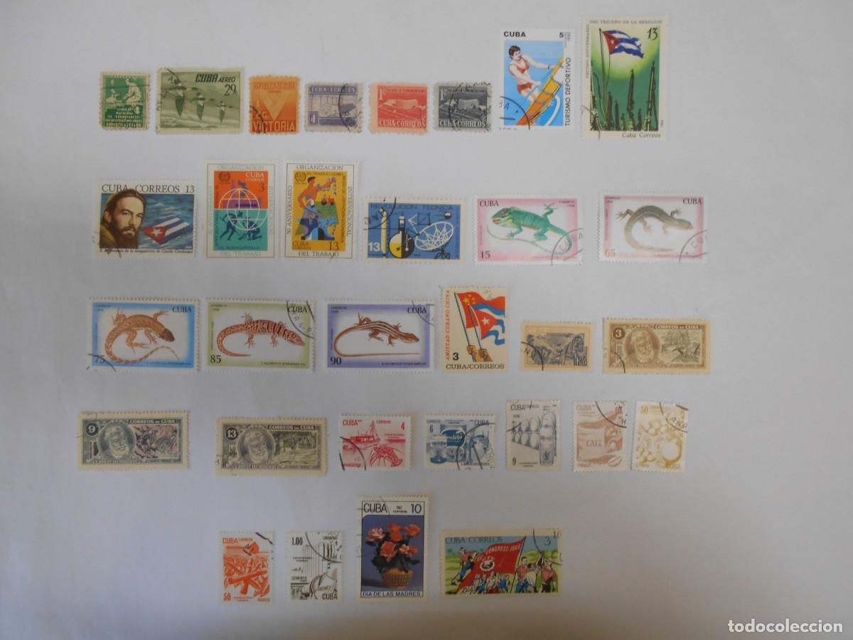 Sellos: CUBA, 65 SELLOS DIFERENTES - Foto 2