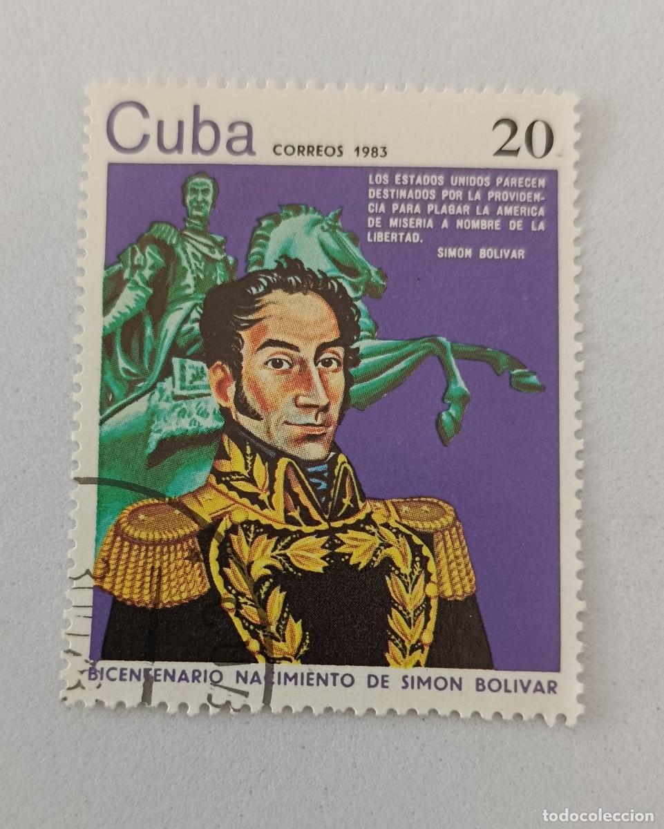 Sellos: Sellos Cuba 1983, Bicentenario del nacimiento de Sim&oacute;n Bol&iacute;var.