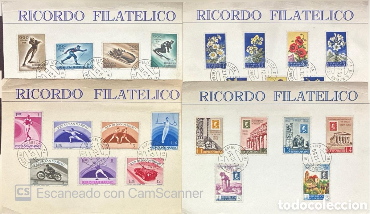 Sellos: CA)2026Cuba &rdquo;RICORDO FILATELICO&rdquo; suggests an Italian/Spanish philatelic souvenir, but the file date