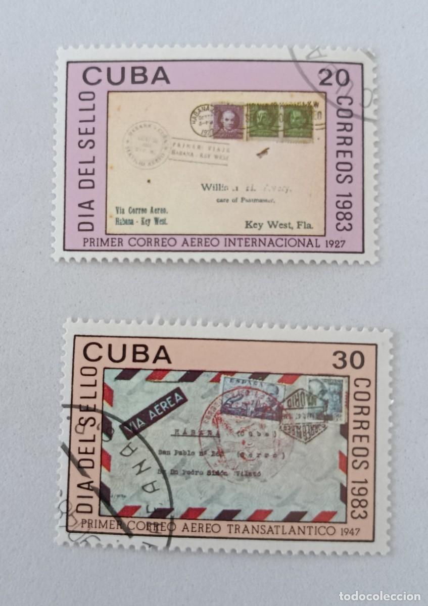 Sellos: Sellos Cuba 1983, D&iacute;a del Sello.