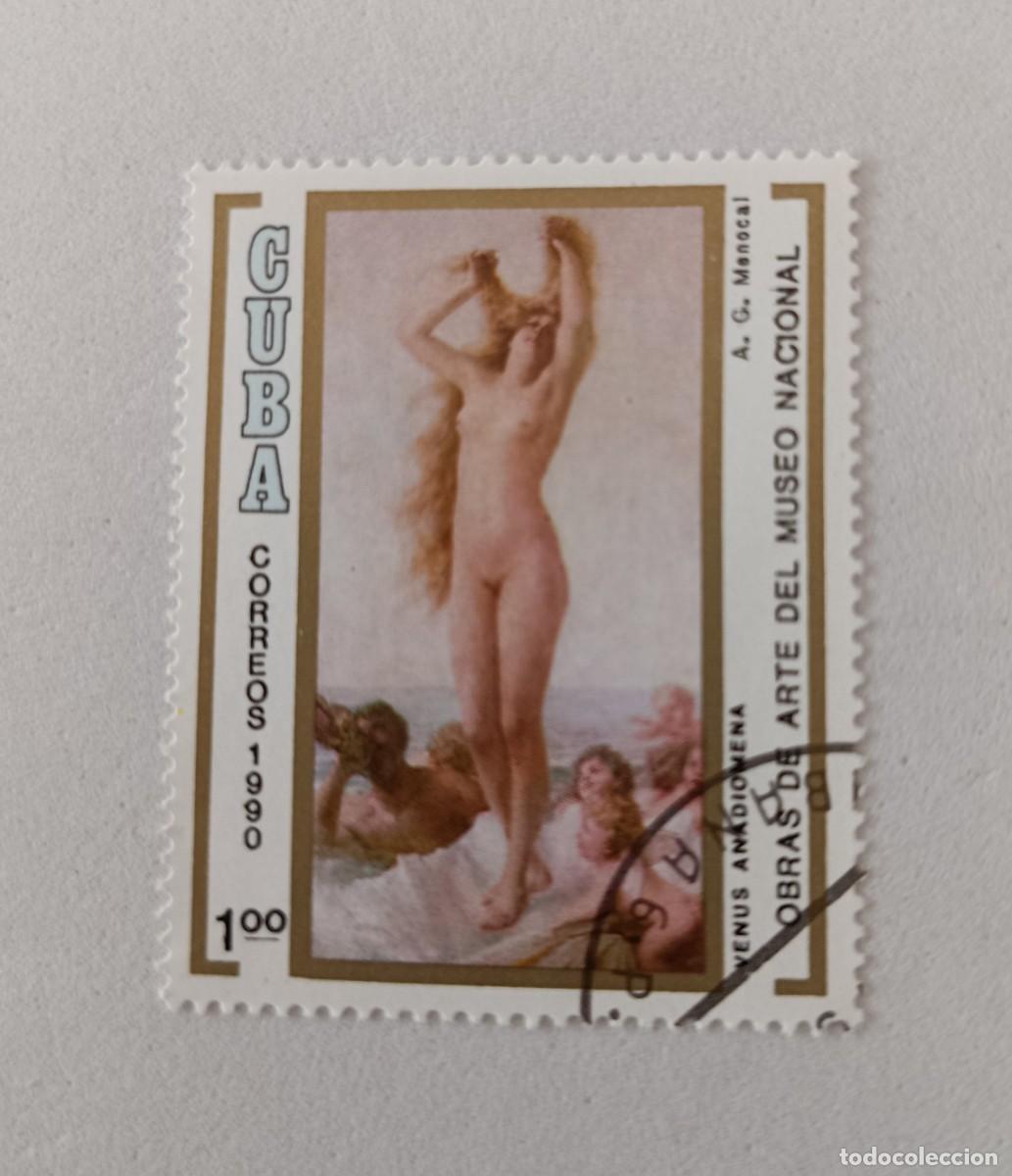 Stamps: Sellos Cuba 1990, Obras de arte del Museo Armando Garc&iacute;a Menocal, edifil 3564