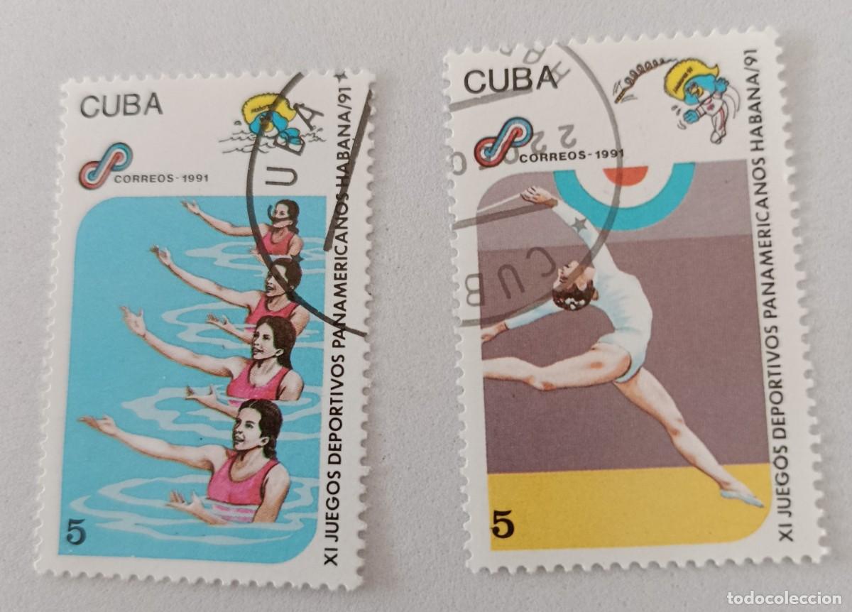 Sellos: Sellos Cuba 1991, XI Juegos Panamericanos. La Habana&acute;91.