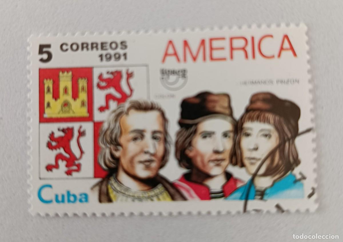 Sellos: Sellos Cuba 1991, AM&Eacute;RICA-UPAEP. edifil 3677