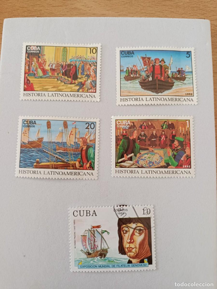 Sellos: Sellos Cuba 1992, Historia Latinoamericana.