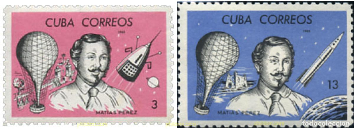 Sellos: 215793 MNH CUBA 1965 MATIAS PEREZ