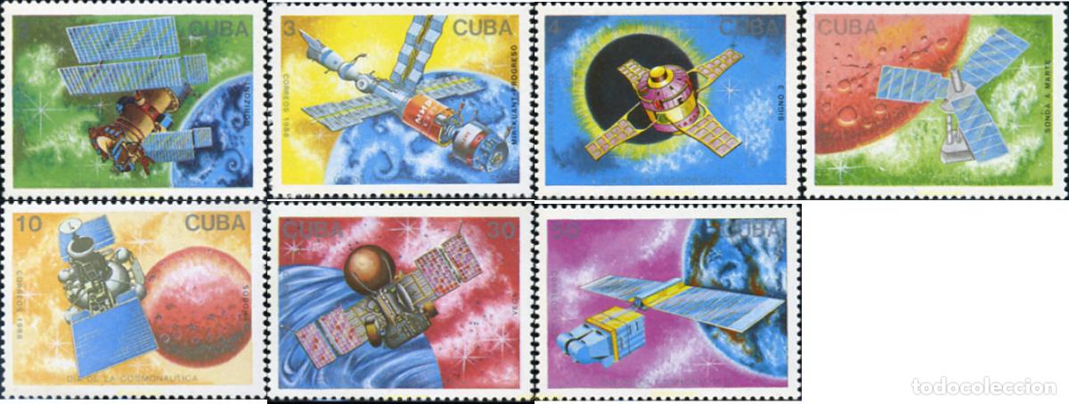 Sellos: 356314 MNH CUBA 1988 DIA DE LA ASTRONOMIA