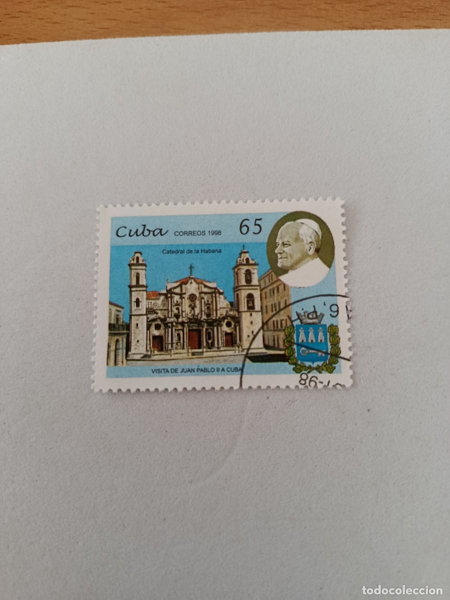 Sellos: Sellos Cuba 1998, Visita de Juan Carlos II a Cuba, edifil 4233